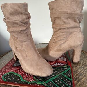 Jessica Simpson Tan Heeled Boots
